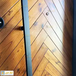 درب ضد سرقت ترمو مدل حصیری - تولید کننده درب ضد سرقت