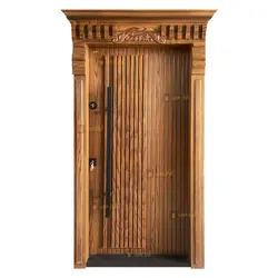 درب ضد سرقت بلوط مدل سویل برجسته - تولید کننده درب ضد سرقت