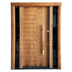 درب ضد سرقت لابی مدل میلانو گردو - تولید کننده درب ضد سرقت