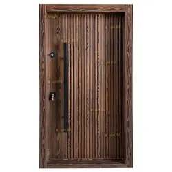 درب ضد سرقت مدرن مدل سویل فلزی دکورال - تولید کننده درب ضد سرقت