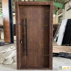 درب ضد سرقت مدرن مدل سویل فلزی دکورال - تولید کننده درب ضد سرقت