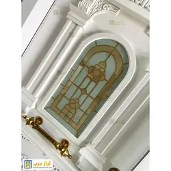 درب ضد سرقت راش مدل پلازا سفید - تولید کننده درب ضد سرقت