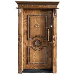 درب ضد سرقت بلوط برجسته مدل دیبا - تولید کننده درب ضد سرقت