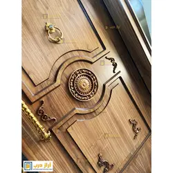 درب ضد سرقت بلوط برجسته مدل دیبا - تولید کننده درب ضد سرقت