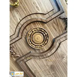 درب ضد سرقت بلوط برجسته مدل دیبا - تولید کننده درب ضد سرقت