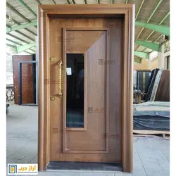 درب ضد سرقت راش مدرن مدل تانیا گلس - تولید کننده درب ضد سرقت