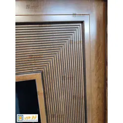 درب ضد سرقت راش مدرن مدل تانیا گلس - تولید کننده درب ضد سرقت