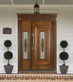 درب ضد سرقت لابی یک و نیم لنگه ونی گلس - تولید کننده درب ضد سرقت