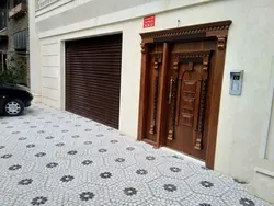 درب ضد سرقت لابی آپادانا روکش گردو - تولید کننده درب ضد سرقت