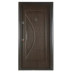 درب ضد سرقت روکش pvc مدل ایسل - تولید کننده درب ضد سرقت