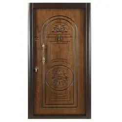 درب ضد سرقت راش سی ان سی مدل محراب - تولید کننده درب ضد سرقت