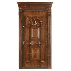 درب ضد سرقت راش برجسته مدل محراب - تولید کننده درب ضد سرقت