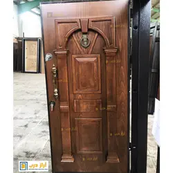 درب ضد سرقت راش برجسته مدل محراب - تولید کننده درب ضد سرقت