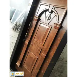 درب ضد سرقت راش برجسته مدل محراب - تولید کننده درب ضد سرقت