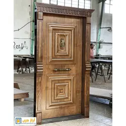 درب ضد سرقت راش برجسته مدل دوقاب ونوس - تولید کننده درب ضد سرقت