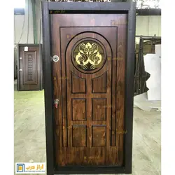 درب ضد سرقت راش برجسته مدل توسکا - تولید کننده درب ضد سرقت