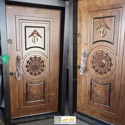 درب ضد سرقت راش برجسته مدل دراج - تولید کننده درب ضد سرقت