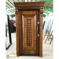 درب ضد سرقت راش برجسته مدل ونوس - تولید کننده درب ضد سرقت