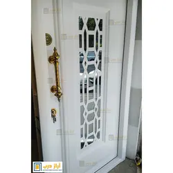 درب ضد سرقت رویه فلز مدل شش ضلعی گلاس - تولید کننده درب ضد سرقت