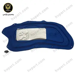 نمد عایق کاپوت 207 قرمز آبی مشکی فویل دار به همراه خار