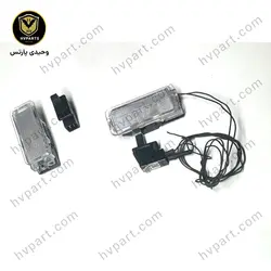 چراغ داشبورد 206 با میکروسوییچ، کلید و سیم‌کشی دست‌ساز کامل و آماده نصب