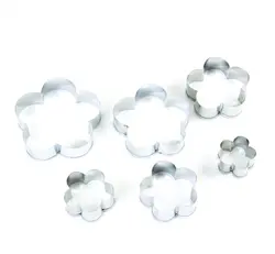 بودکور ست کاتر 6 تایی گل پنج پر 27009