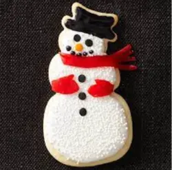 بودکور کاتر کوکیز آدم برفی شال دار 2700105