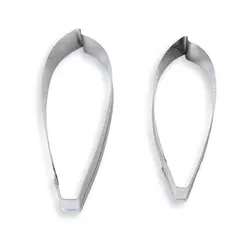 بودکور ست کاتر گلسازی 2 تایی برگ ارکیده 230022