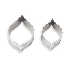 بودکور ست کاتر گلسازی 2 تایی برگ کوچک رز 230025