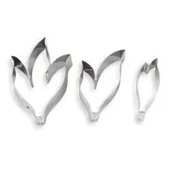 بودکور ست کاتر گلسازی 3 تایی برگ پیونی 23008