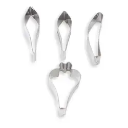 بودکور ست کاتر گلسازی 4 تایی ارکیده وانیل 230017