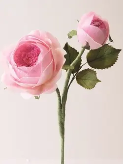 بودکور ست کاتر گلسازی 4 تایی برگ و ساقه رز 230074