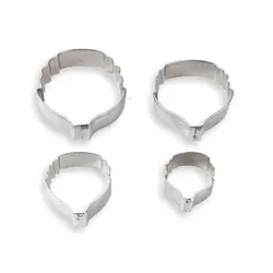 بودکور ست کاتر گلسازی 4 تایی گلبرگ گل کلمی 230023