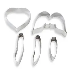 بودکور ست کاتر گلسازی 5 تایی ارکیده اسلیپر 23007