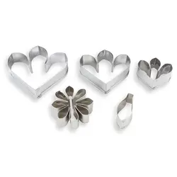 بودکور ست کاتر گلسازی 5 تایی گلبرگ کوکب 230015