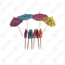 چتر فانتزی کوچک مخصوص تزیین دسر(10 عددی)