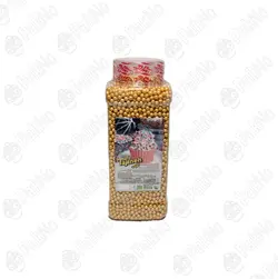 مروارید خوراکی رنگ طلایی (65گرمی)
