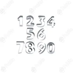 کاتر شیرینی پزی اعداد (بزرگ)