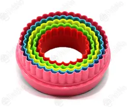 کاتر پلاستیکی دایره 5 عددی