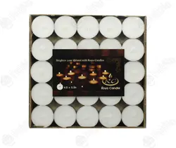 شمع وارمر سفید 100عددی