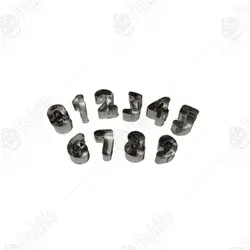 کاتر برش استیل اعداد