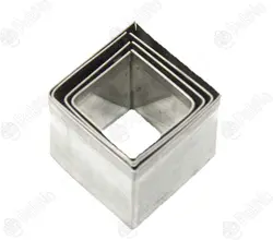 کاتر برش استیل لوزی(4 تایی)