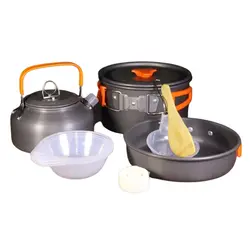 ست ظروف کوهنوردی و کمپینگ دونفره کمپسور| campsor cooking set