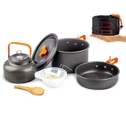 ست ظروف کوهنوردی و کمپینگ دونفره کمپسور| campsor cooking set