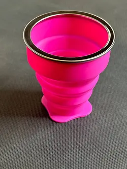 لیوان سیلیکونی کوهنوردی و کمپینگ | قابل استفاده در مایکرو ویو