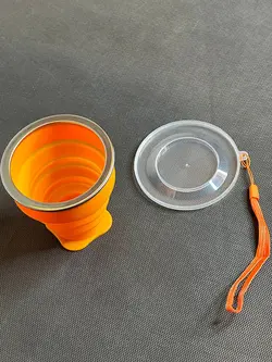 لیوان سیلیکونی کوهنوردی و کمپینگ | قابل استفاده در مایکرو ویو