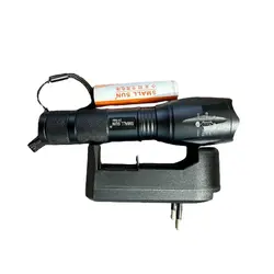 چراغ قوه T6 شارژی اورجینال پلیسی | پارتیزان