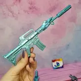 روان نویس خودکار طرح اسلحه تفنگ m4 در چهار رنگ