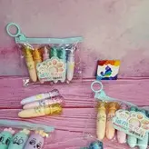هایلایتر علامت گذار طرح پنجه گربه 6 رنگ پاستلی