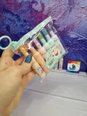 ماژیک هایلایتر طرح عروسکی مدل شامپاین 6 رنگ فسفری پاستلی
